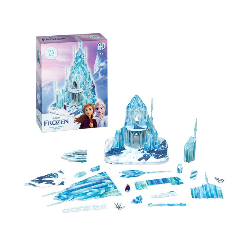 Disney Frozen - Elsas Ice Palace 3D Puzzle: 73 Pcs
