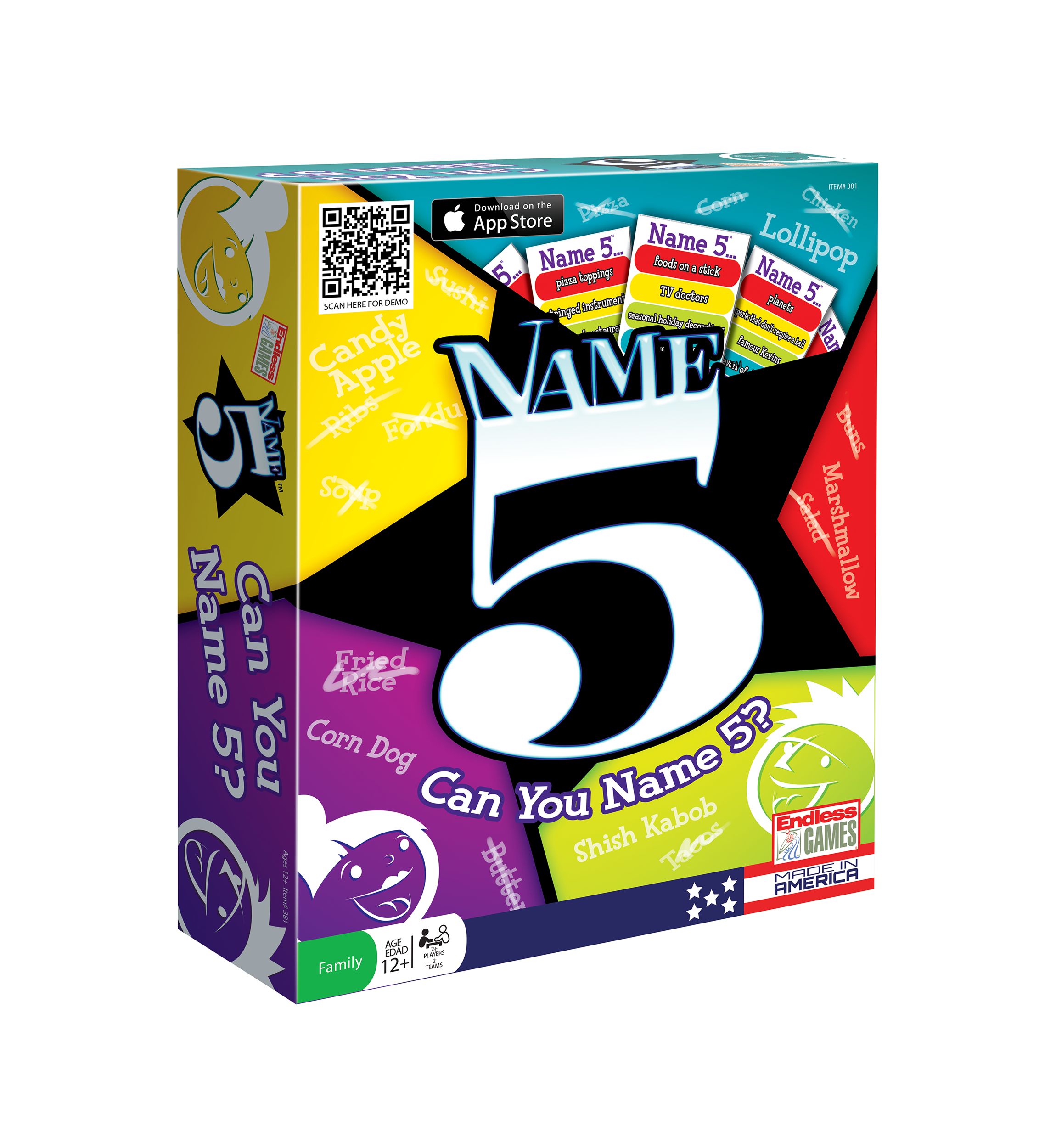 Name 5 Party Game