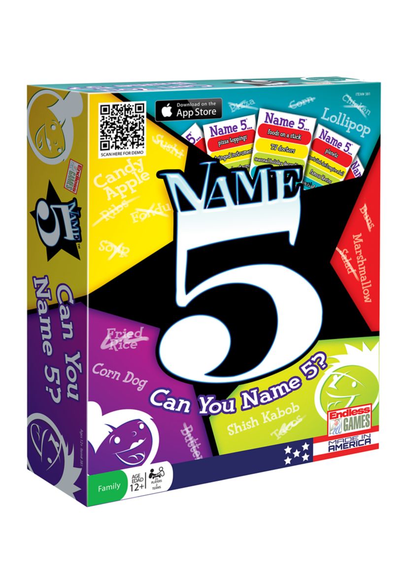 Name 5 Party Game