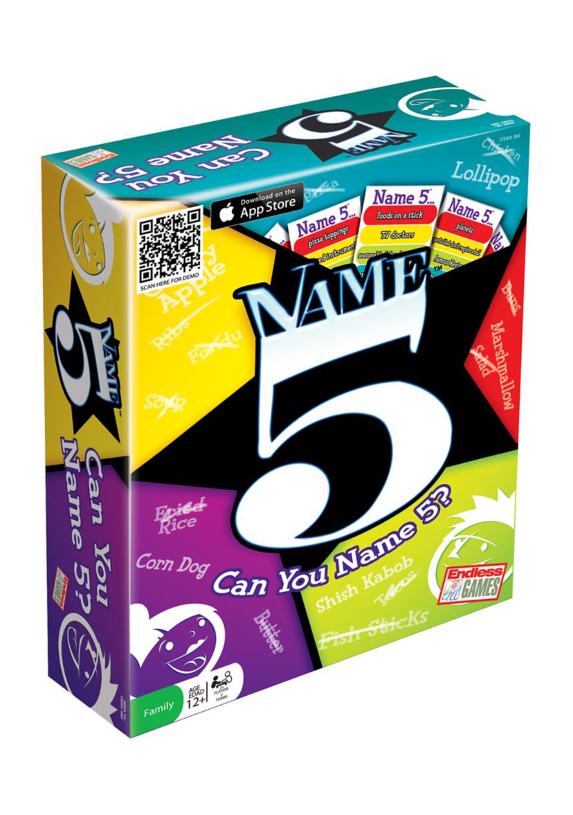 Name 5 Party Game