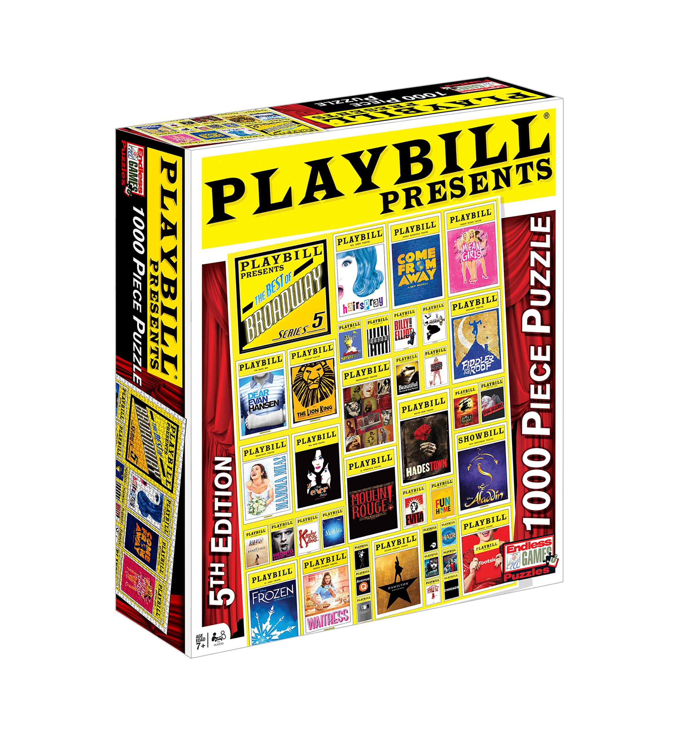 Playbill Presents - Best of Broadway Jigsaw Puzzle: 1000 Pcs