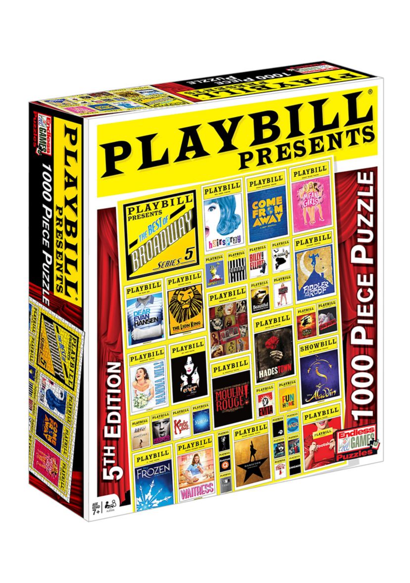 Playbill Presents - Best of Broadway Jigsaw Puzzle: 1000 Pcs