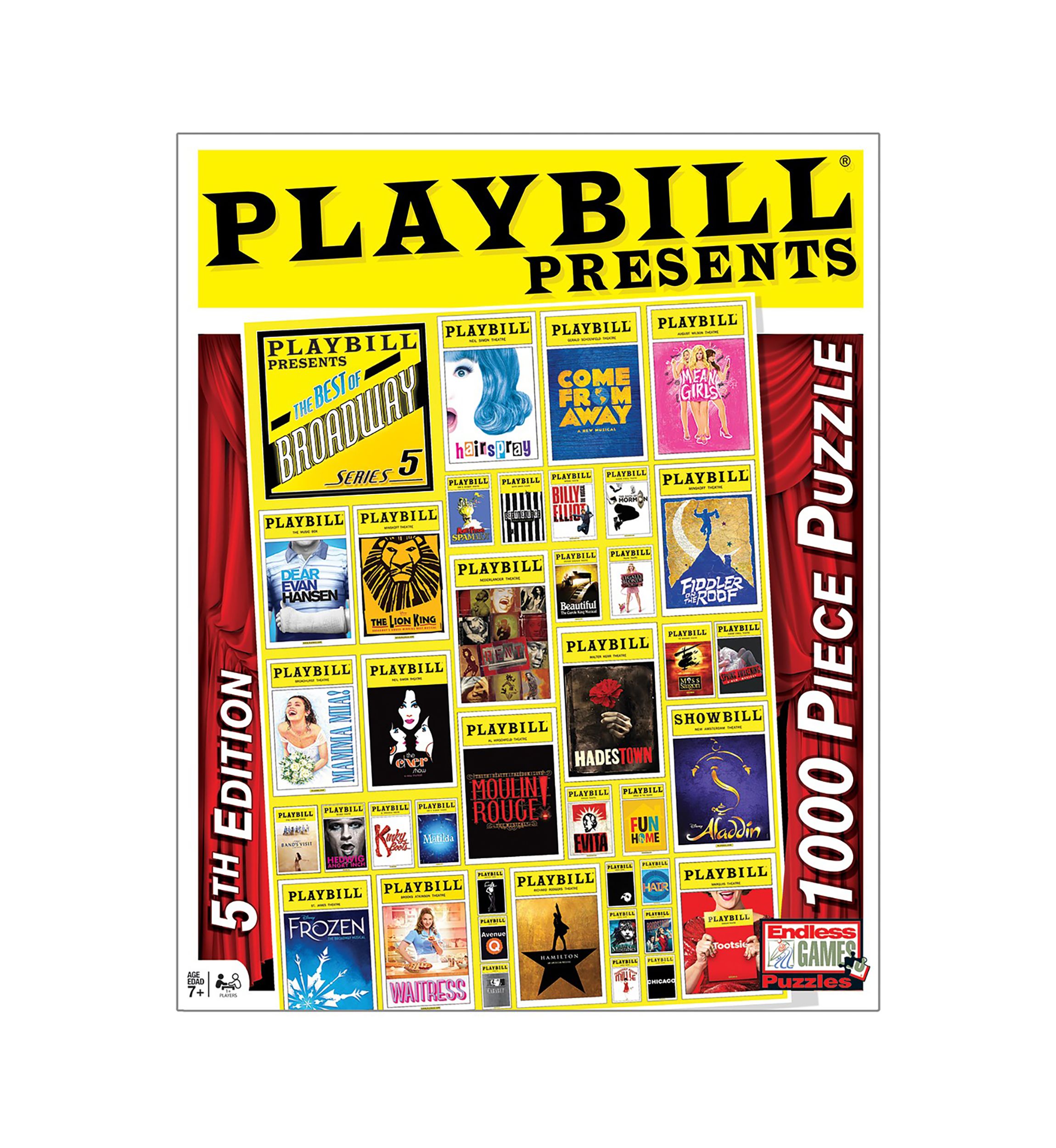 Playbill Presents - Best of Broadway Jigsaw Puzzle: 1000 Pcs