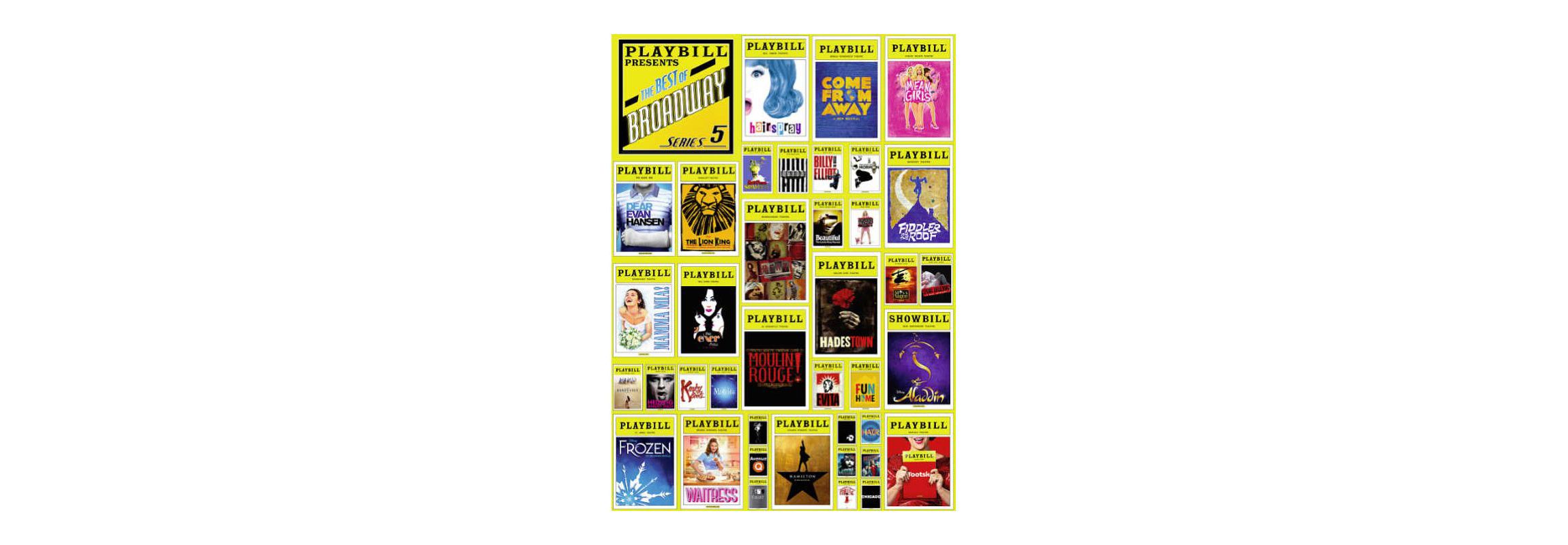 Playbill Presents - Best of Broadway Jigsaw Puzzle: 1000 Pcs