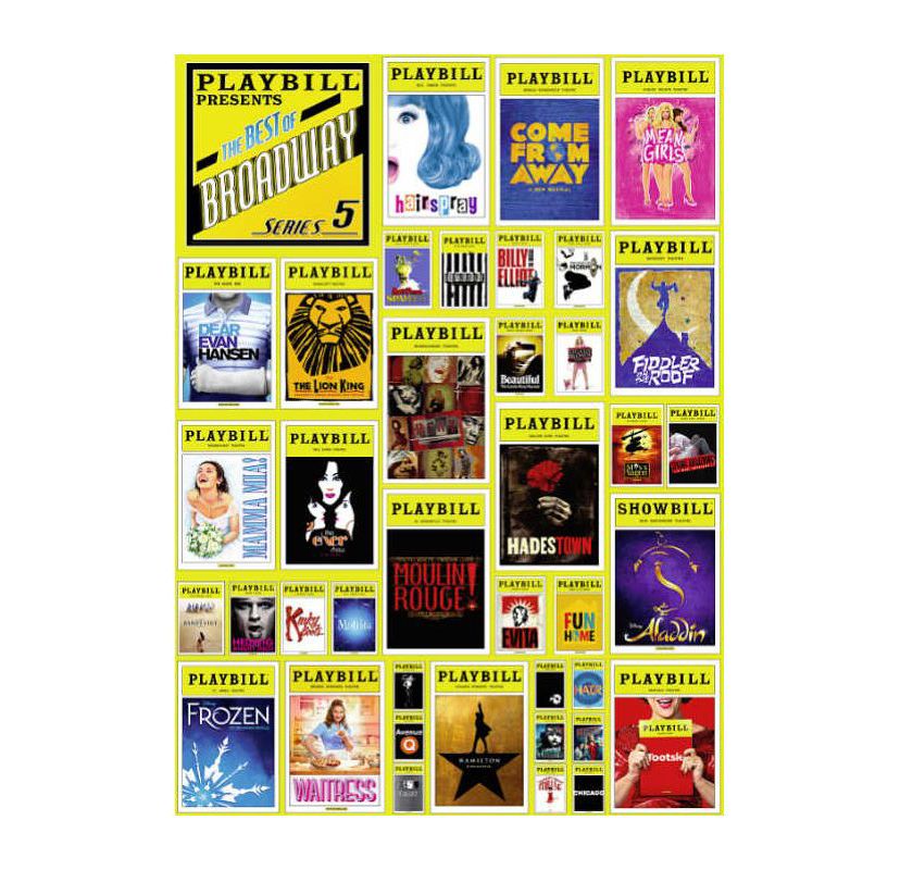Playbill Presents - Best of Broadway Jigsaw Puzzle: 1000 Pcs