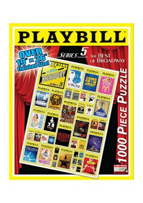 Playbill Presents - Best of Broadway Jigsaw Puzzle: 1000 Pcs