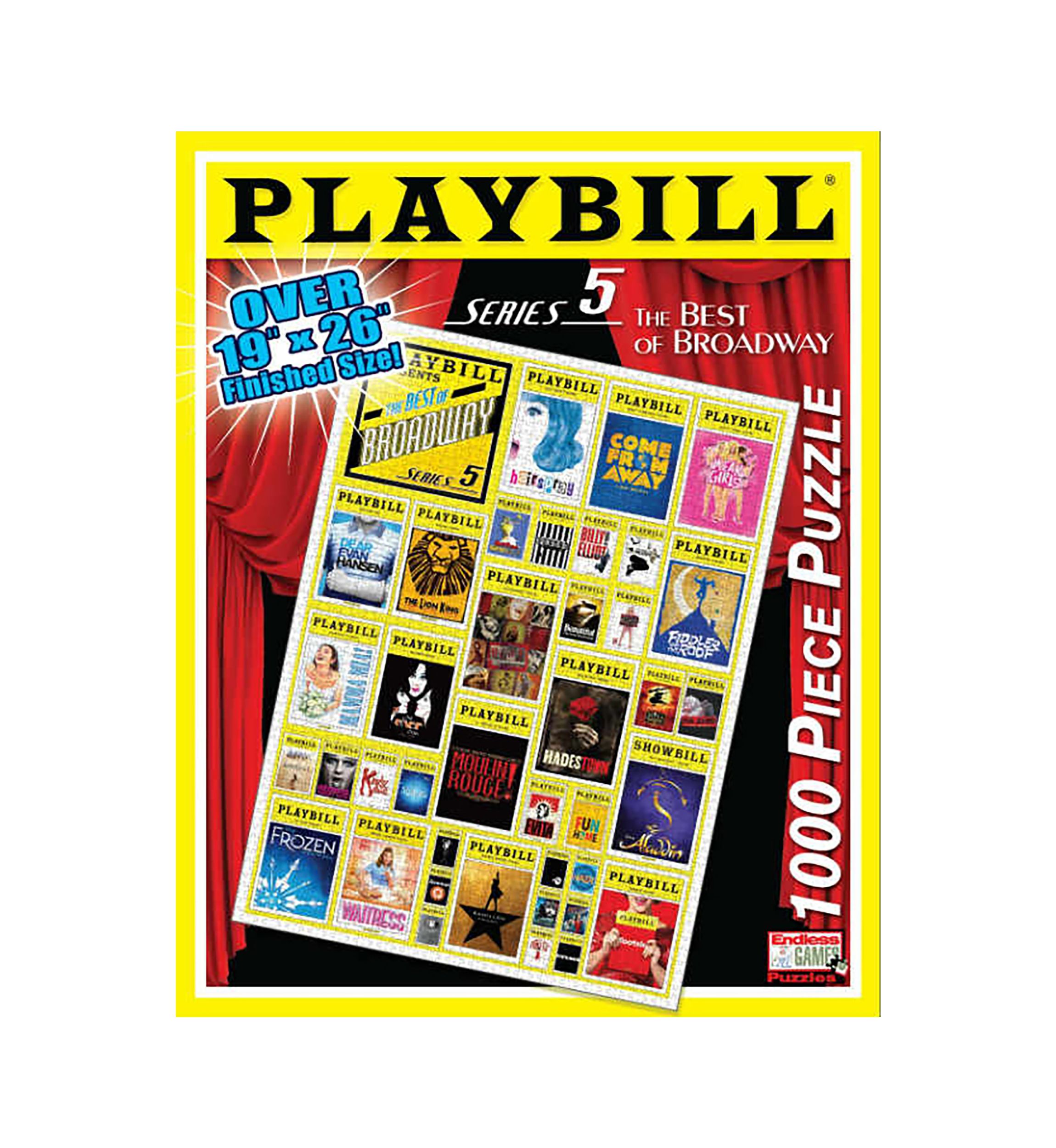 Playbill Presents - Best of Broadway Jigsaw Puzzle: 1000 Pcs