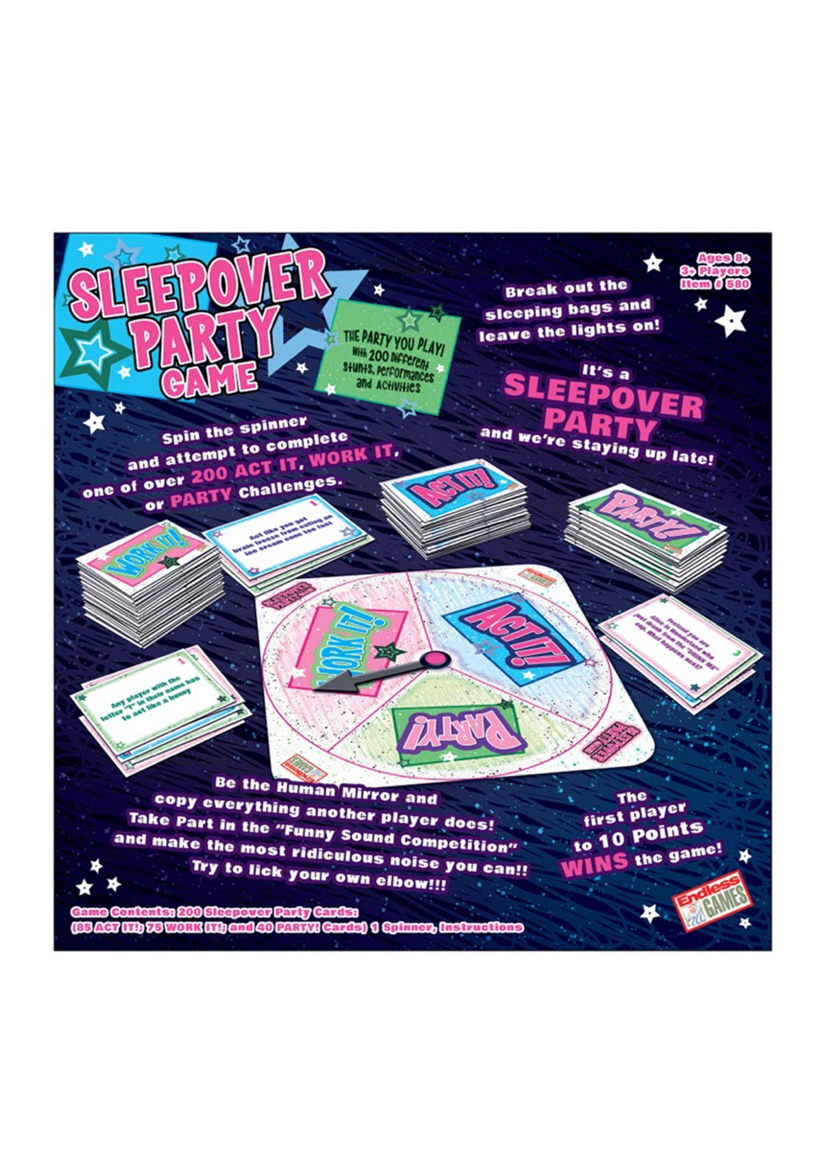 The Sleepover Party Game