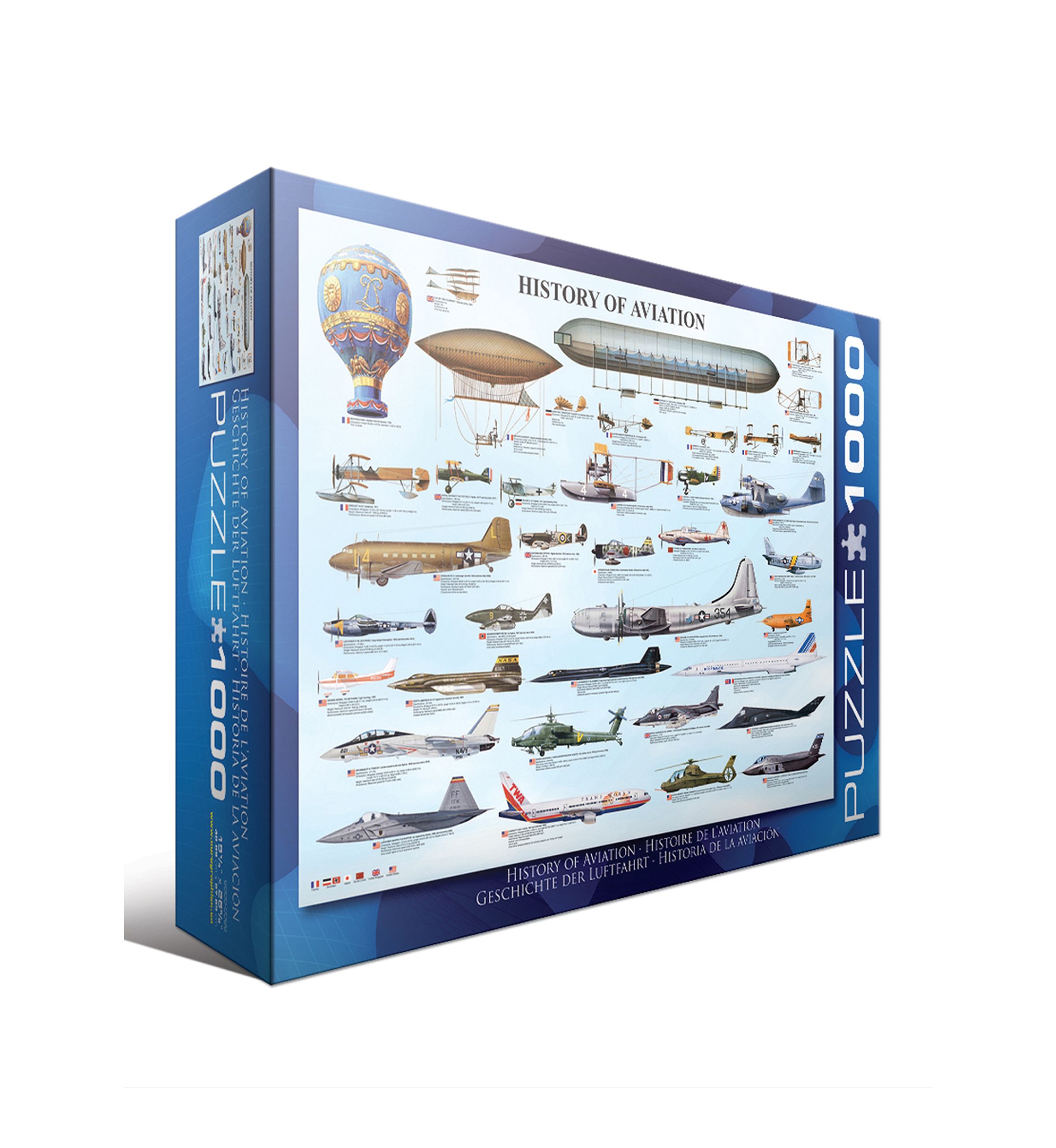 History of Aviation: 1000 Pieces