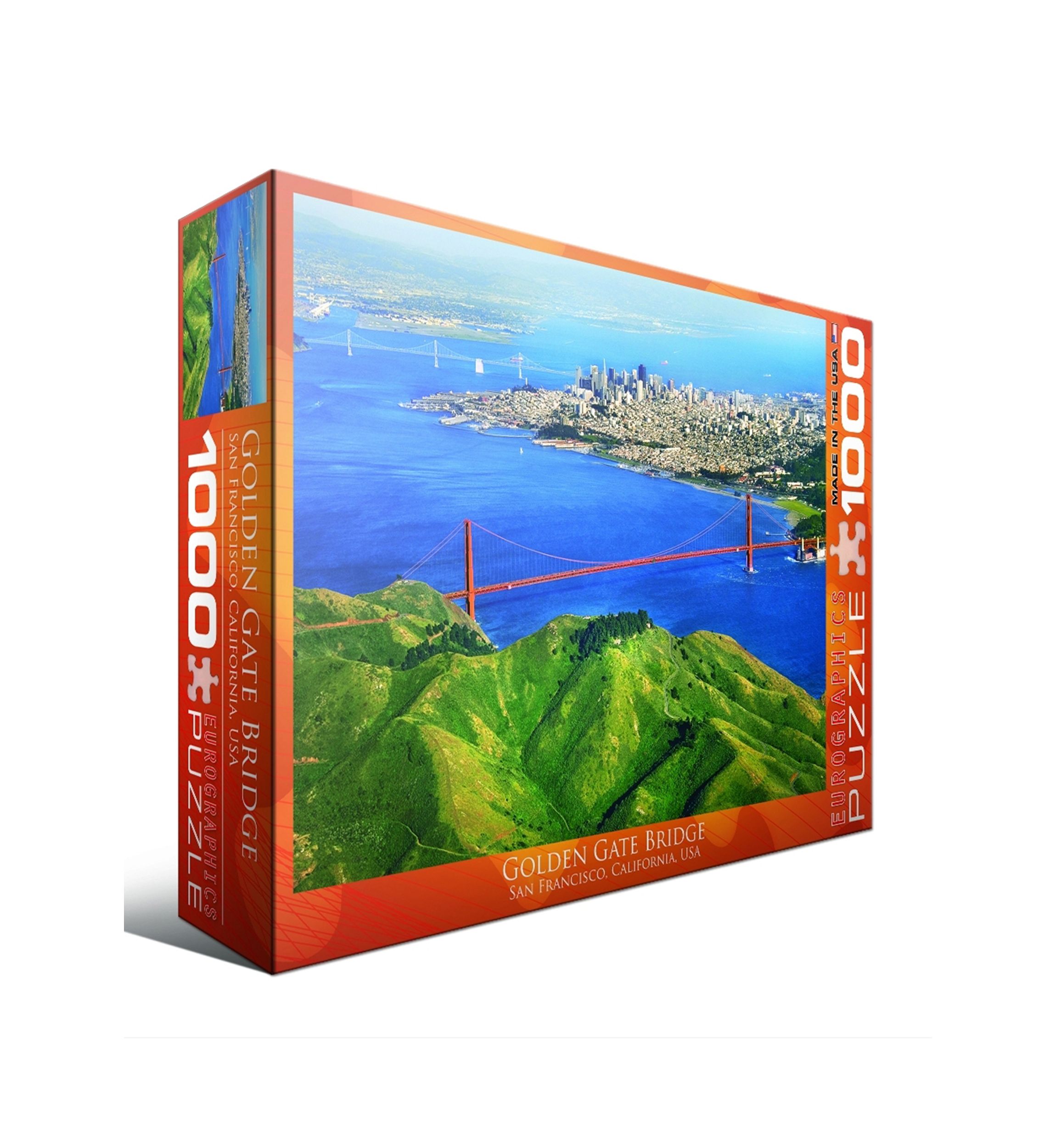 Golden Gate Bridge, San Francisco, California, USA: 1000 Pieces