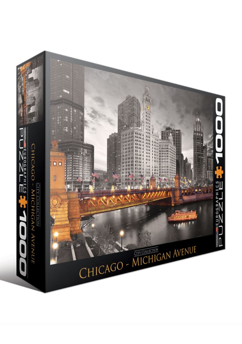 City Collection - Chicago - Michigan Avenue: 1000 Pieces