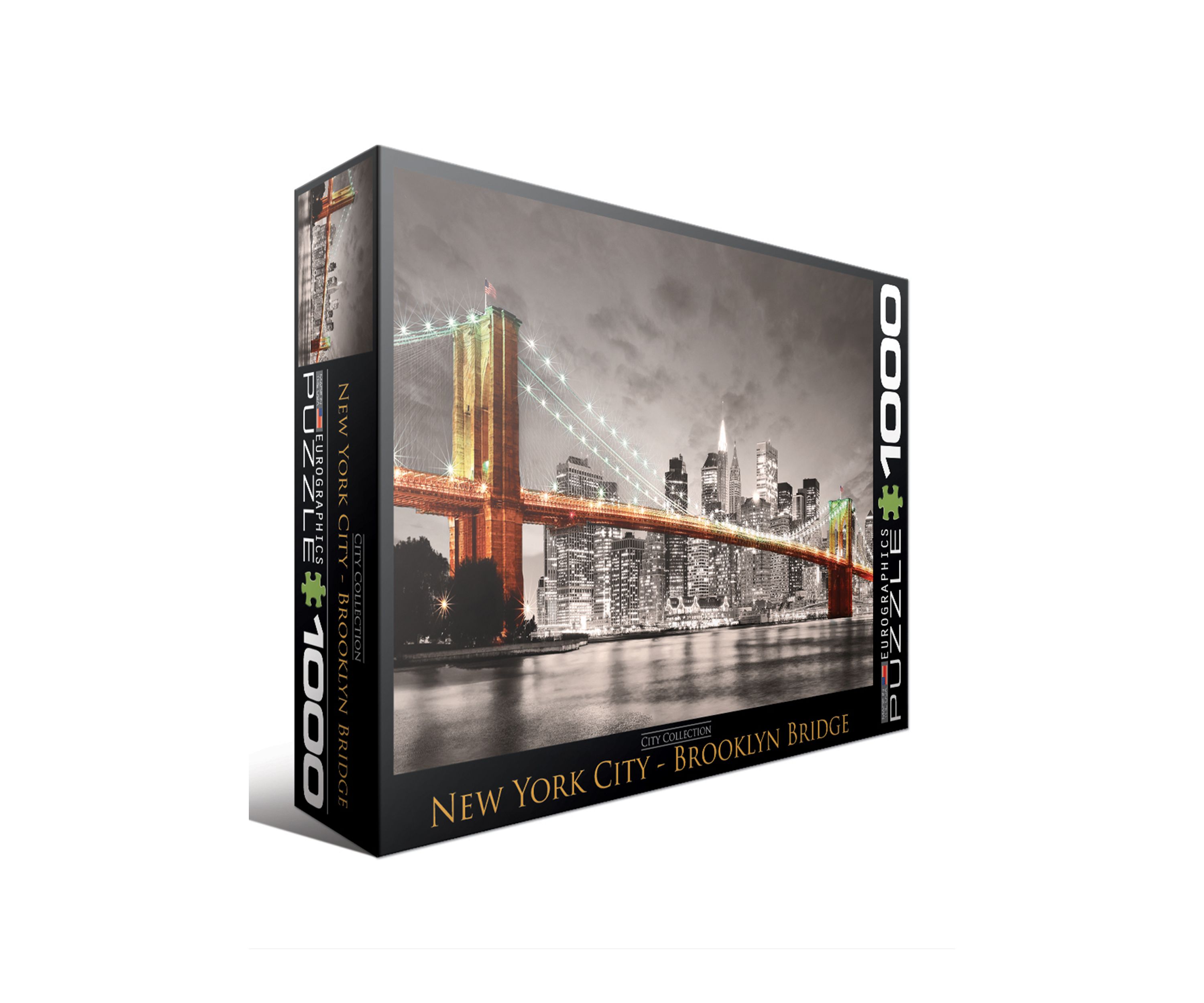 City Collection - New York City - Brooklyn Bridge: 1000 Pieces