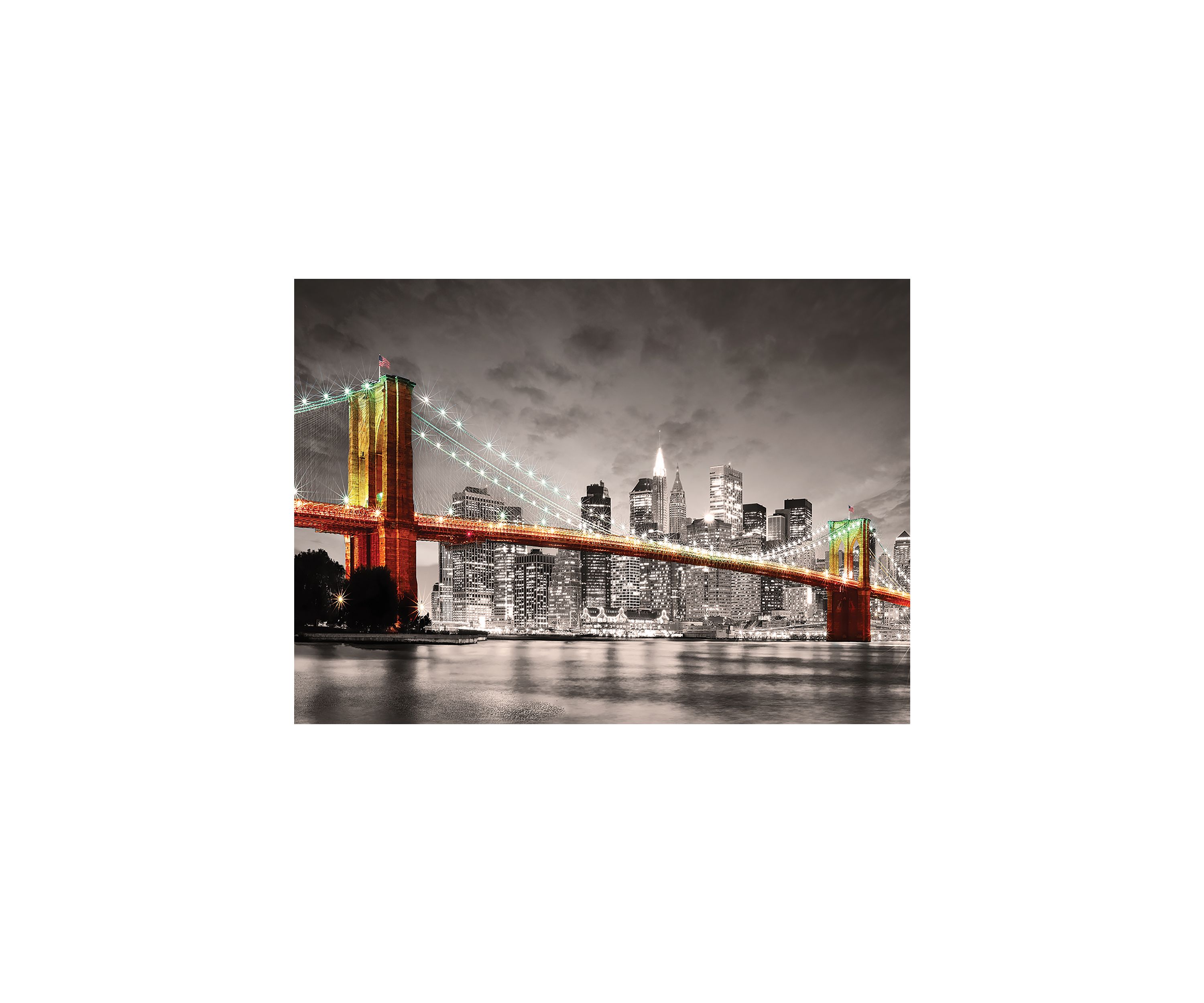 City Collection - New York City - Brooklyn Bridge: 1000 Pieces