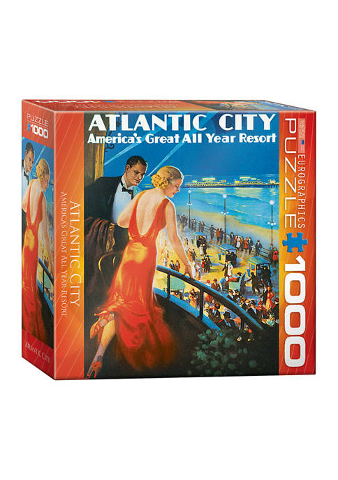 Eurographics Inc Atlantic City: 1000 Piece Puzzle