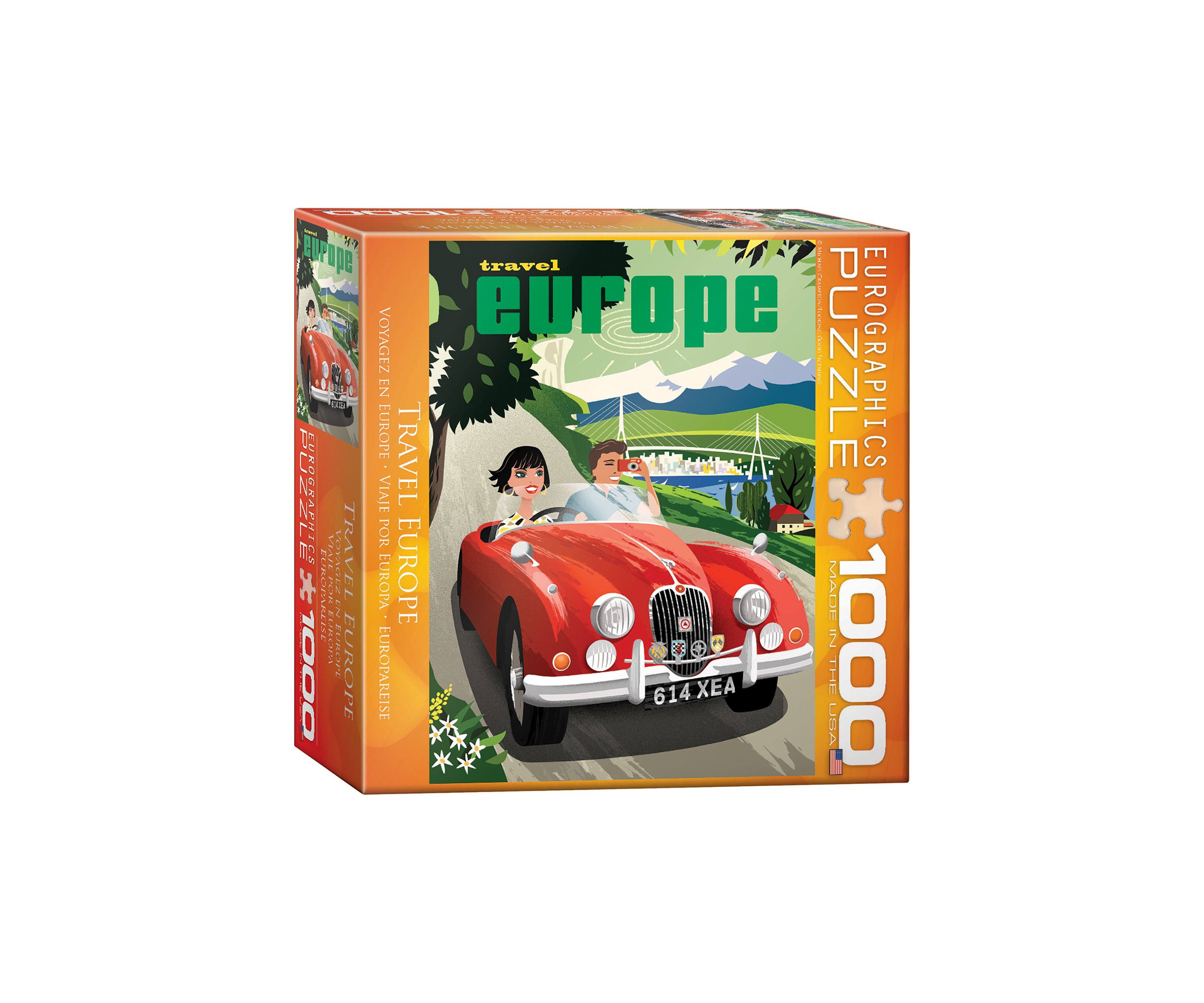 Travel Europe: 1000 Pieces