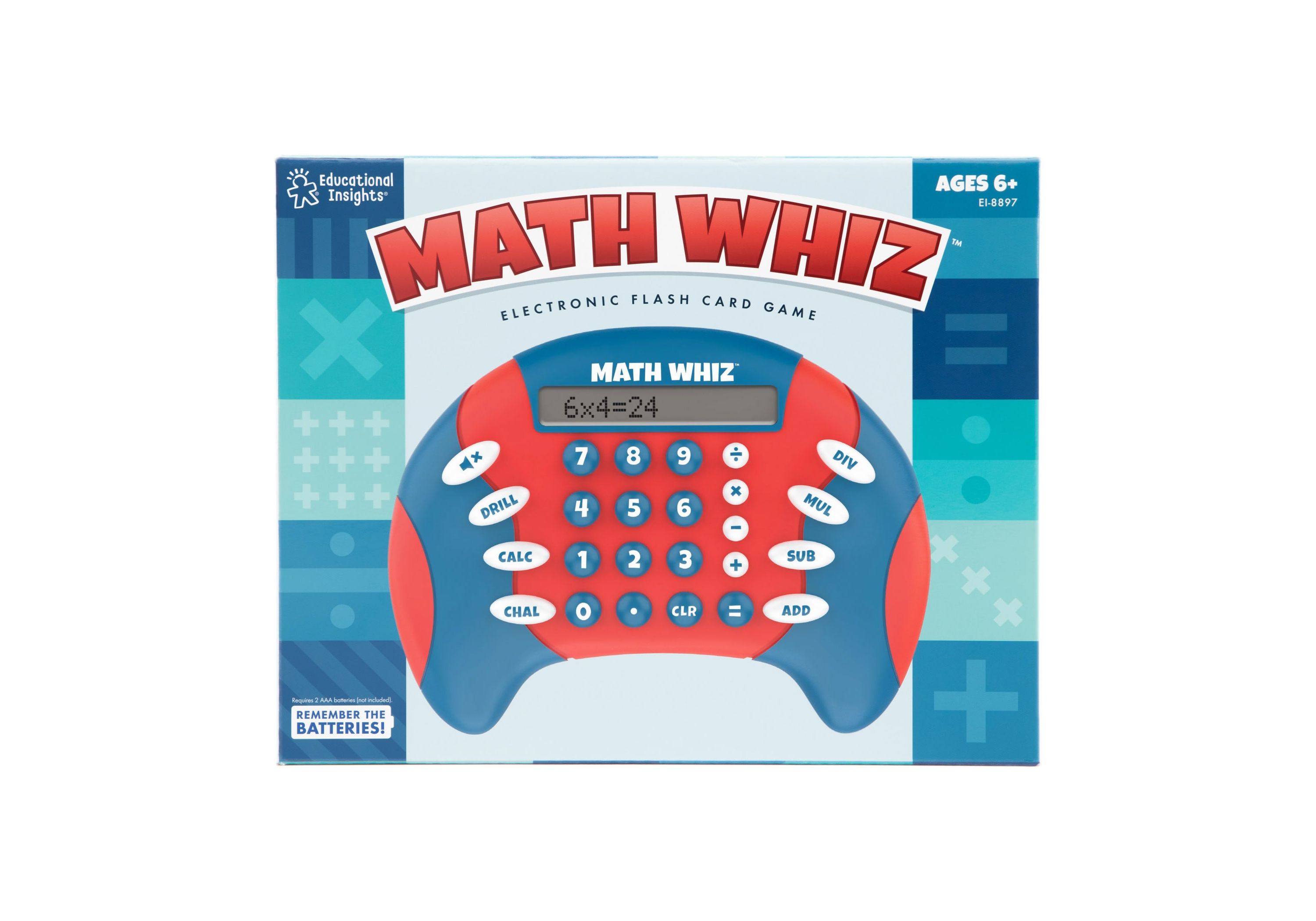 Math Whiz - Electronic Flash Card Game
