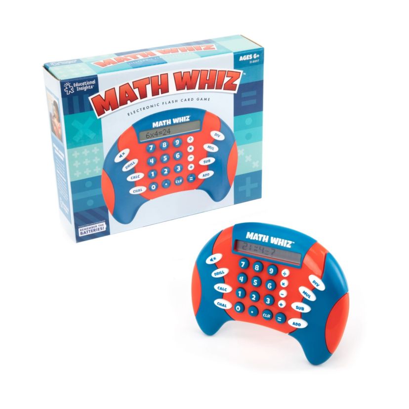 Math Whiz - Electronic Flash Card Game
