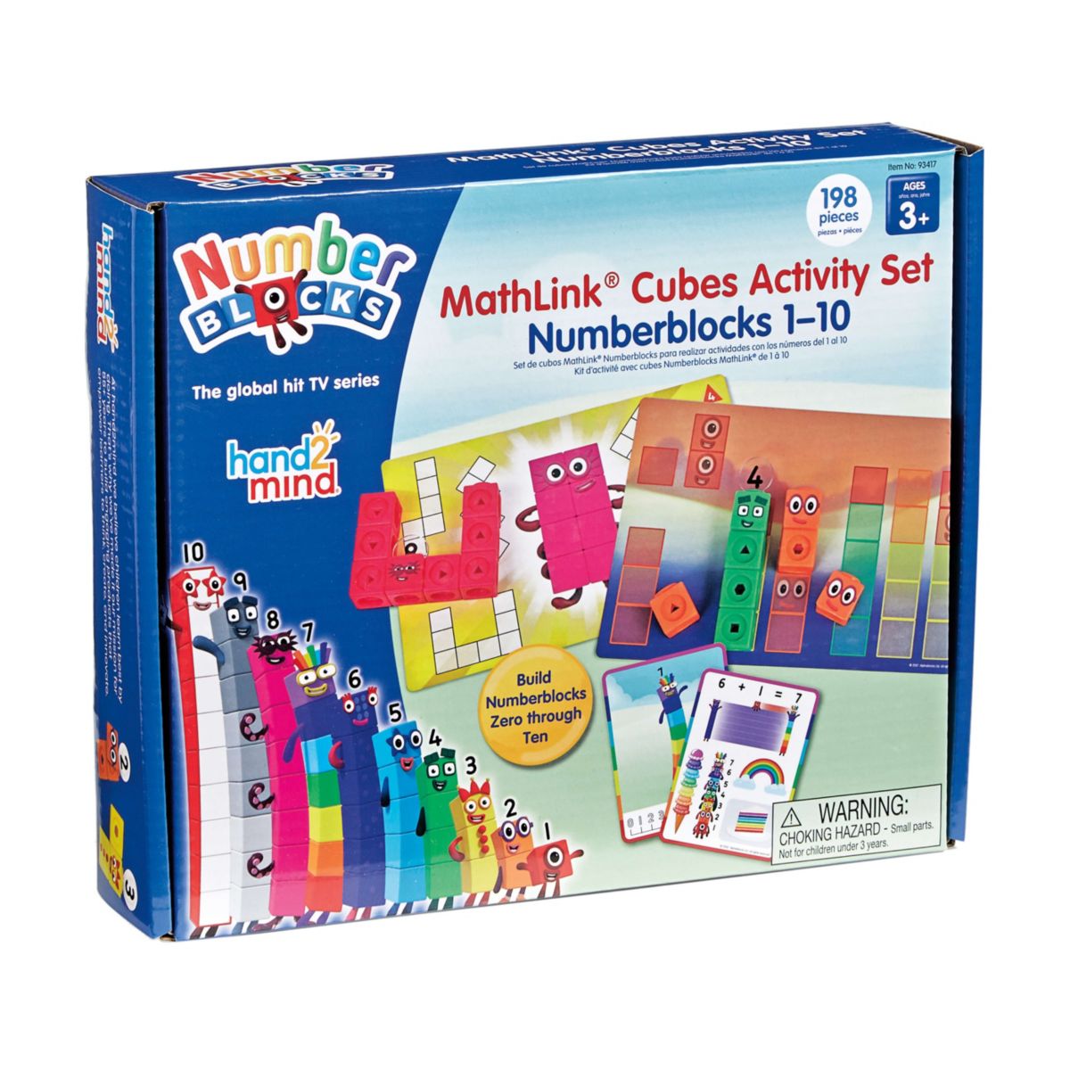 MathLink Cubes Numberblocks 1-10 Activity Set