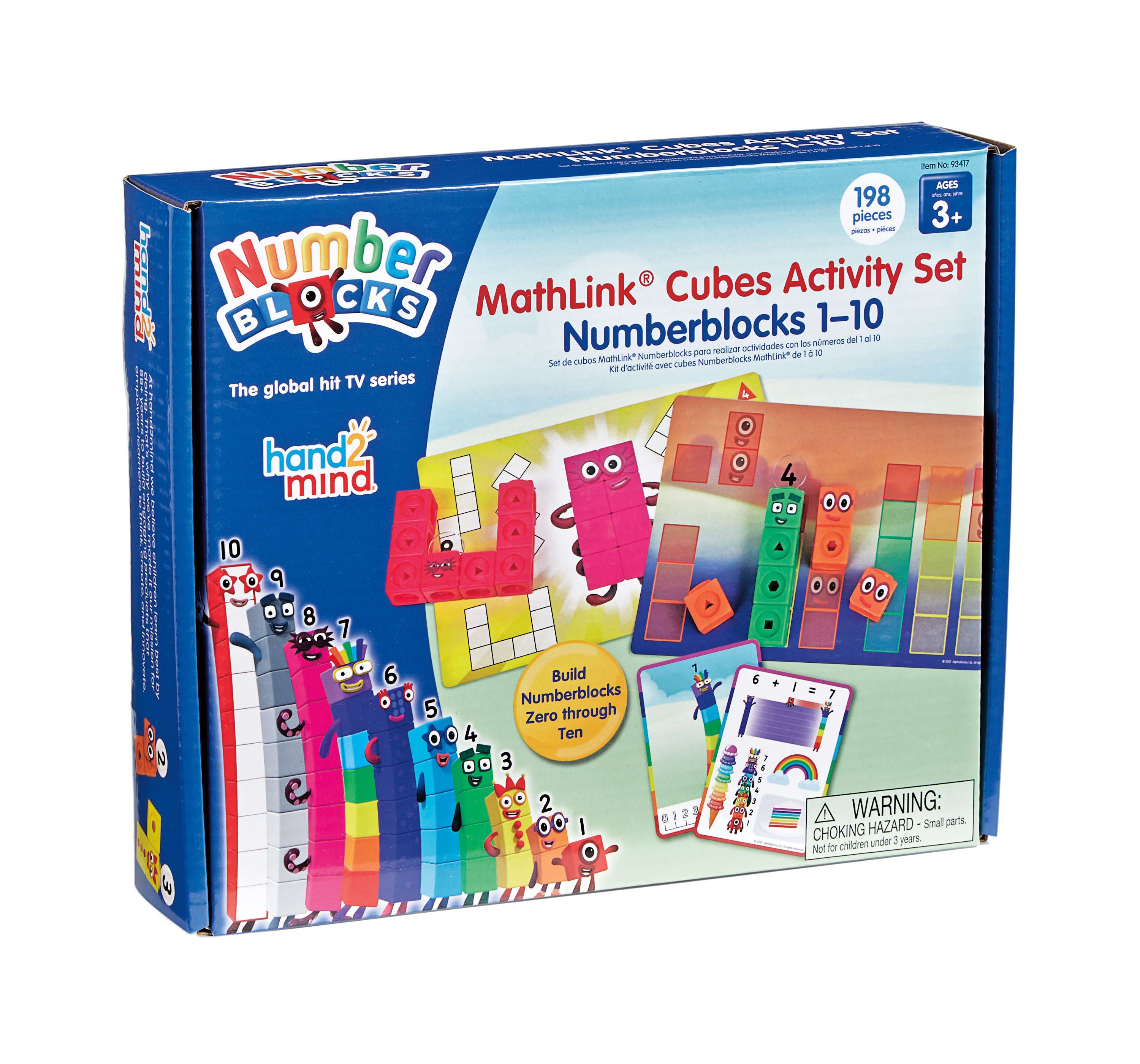 MathLink Cubes Numberblocks 1-10 Activity Set