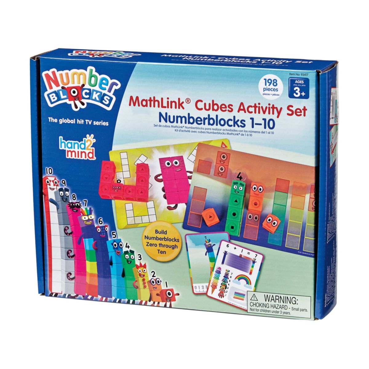 MathLink Cubes Numberblocks 1-10 Activity Set