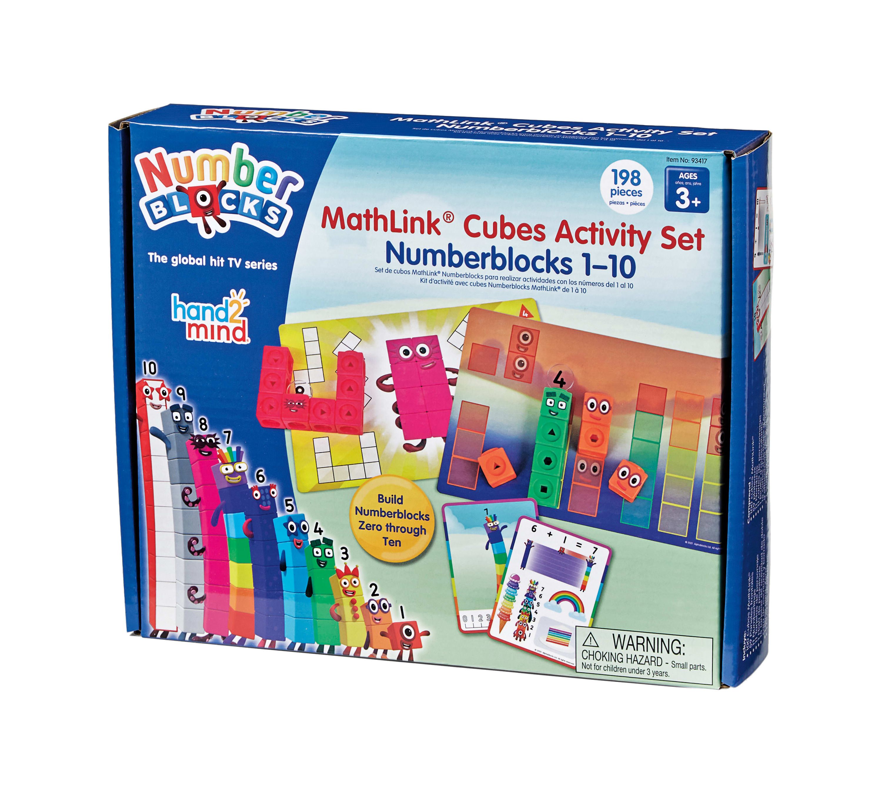 MathLink Cubes Numberblocks 1-10 Activity Set