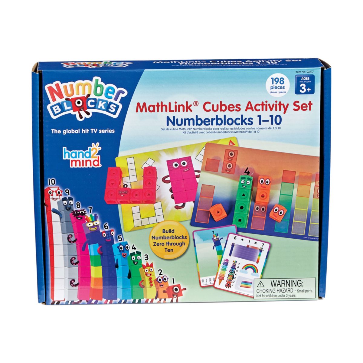 MathLink Cubes Numberblocks 1-10 Activity Set
