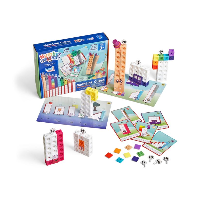MathLink Cubes Numberblocks 11-20 Activity Set