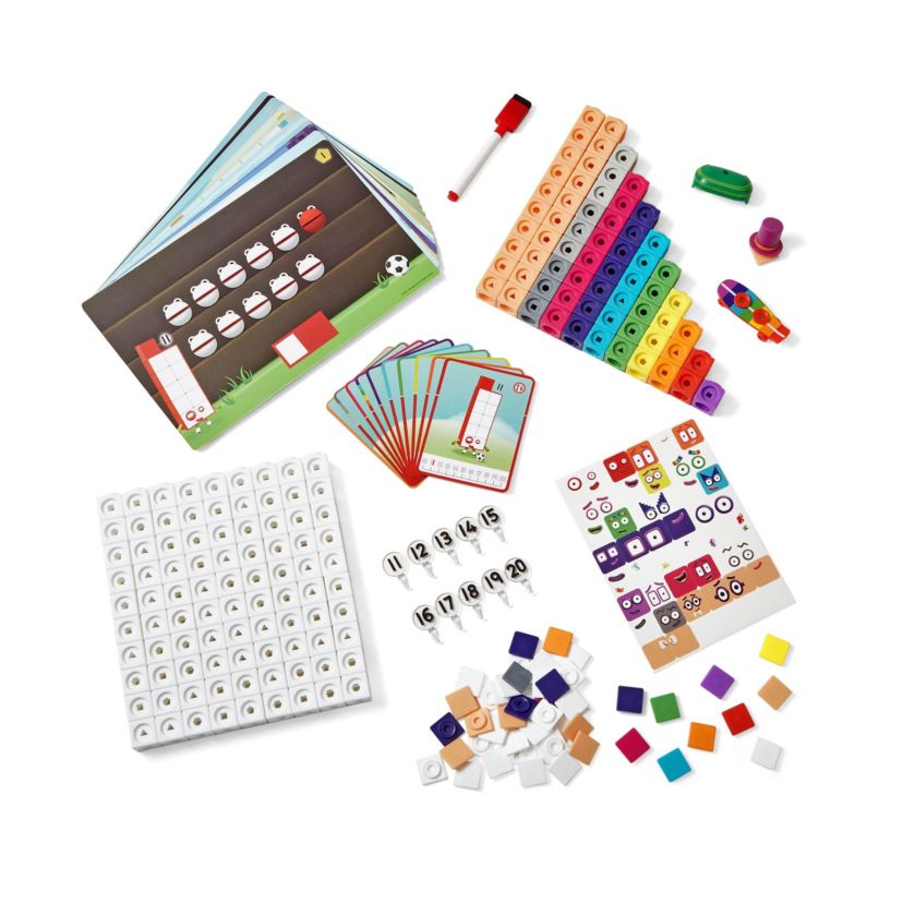 MathLink Cubes Numberblocks 11-20 Activity Set