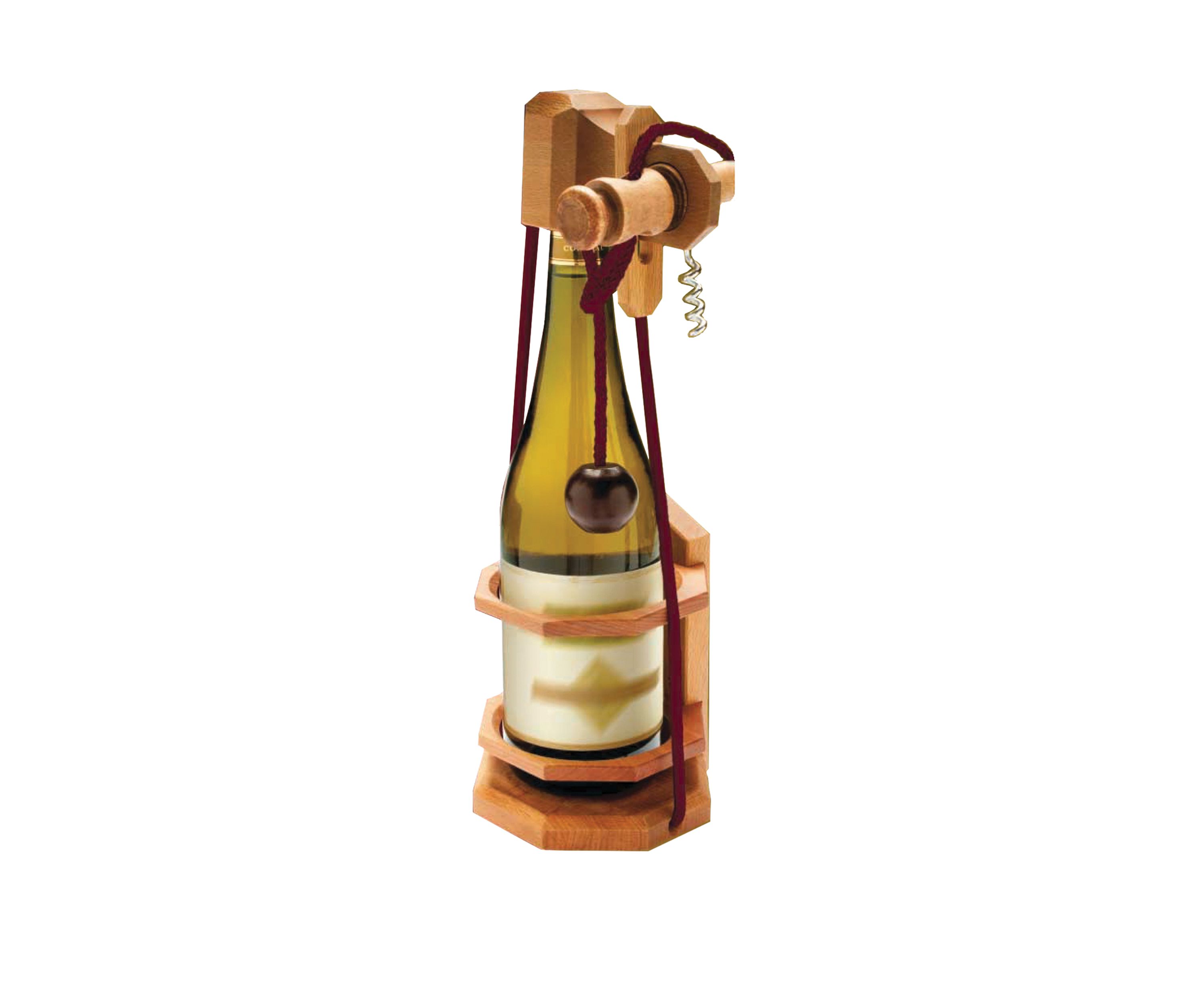 Dont Break the Bottle - Corkscrew Brain Teaser Puzzle