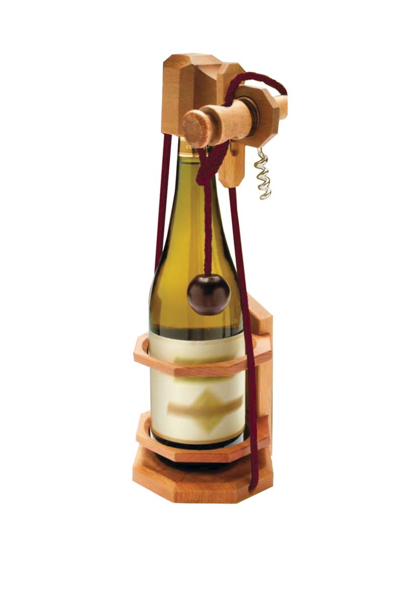 Dont Break the Bottle - Corkscrew Brain Teaser Puzzle