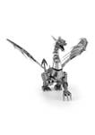 ICONX 3D Metal Model Kit - Silver Dragon