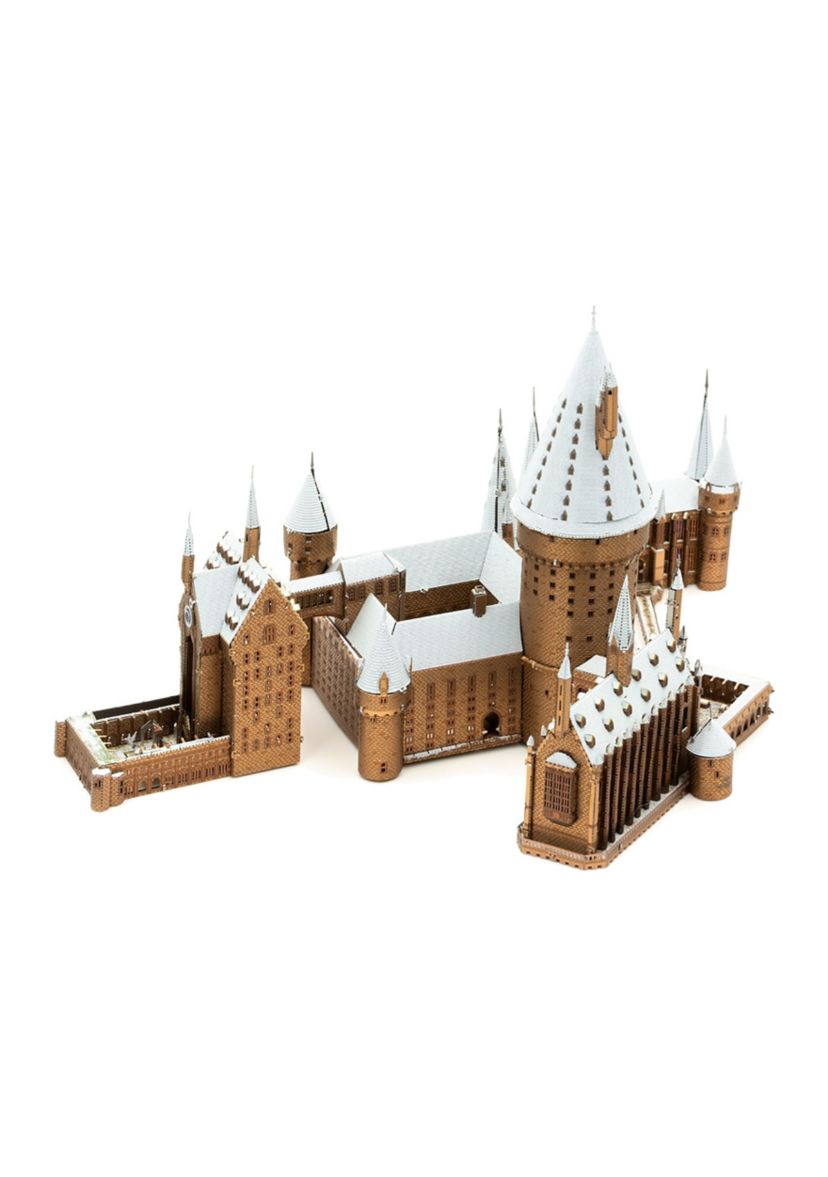 Metal Earth Premium Series ICONX 3D Metal Model Kit - Harry Potter Hogwarts in Snow