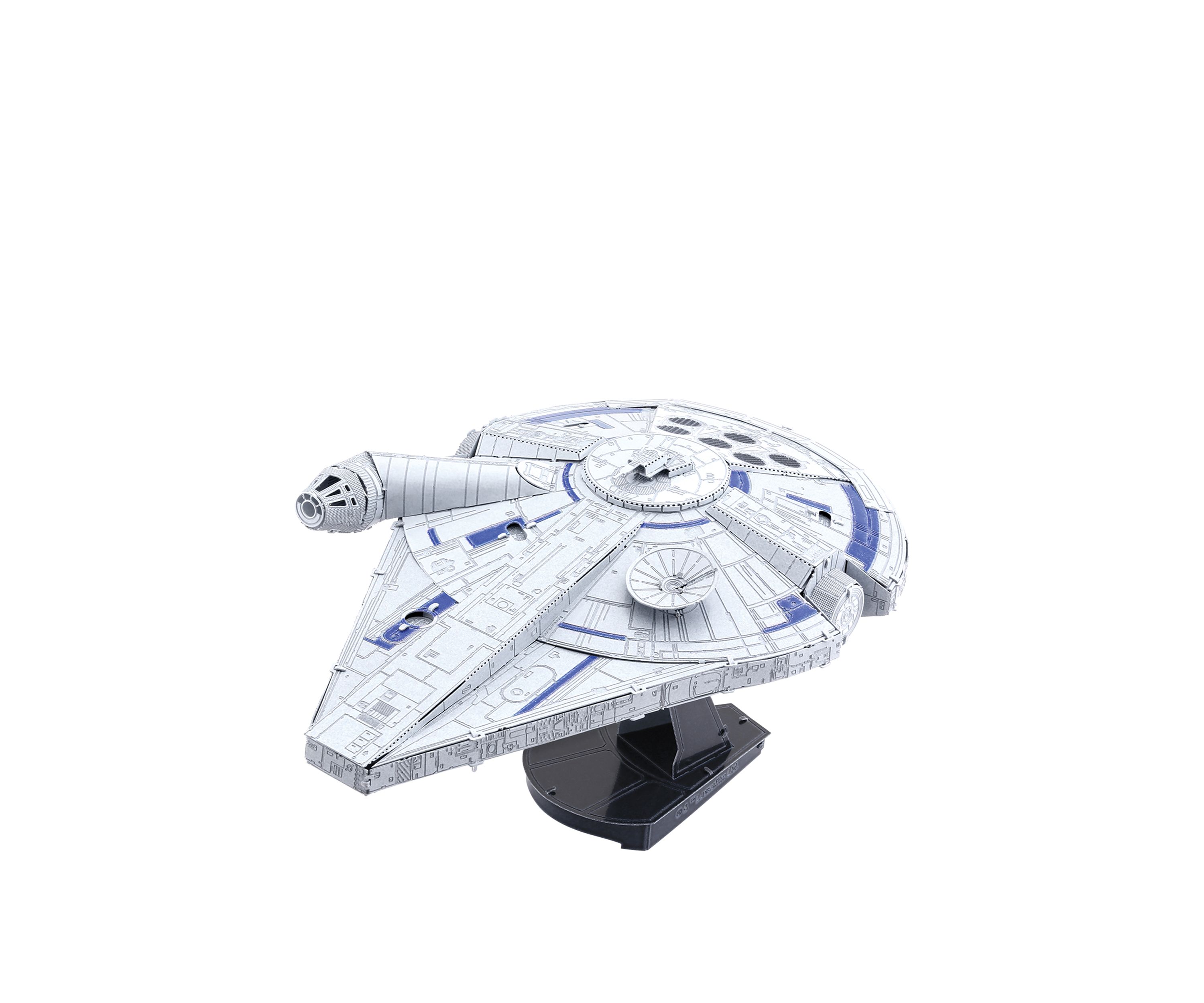 Star Wars Landos Millennium Falcon Metal Earth ICONX 3D Metal Model Kit