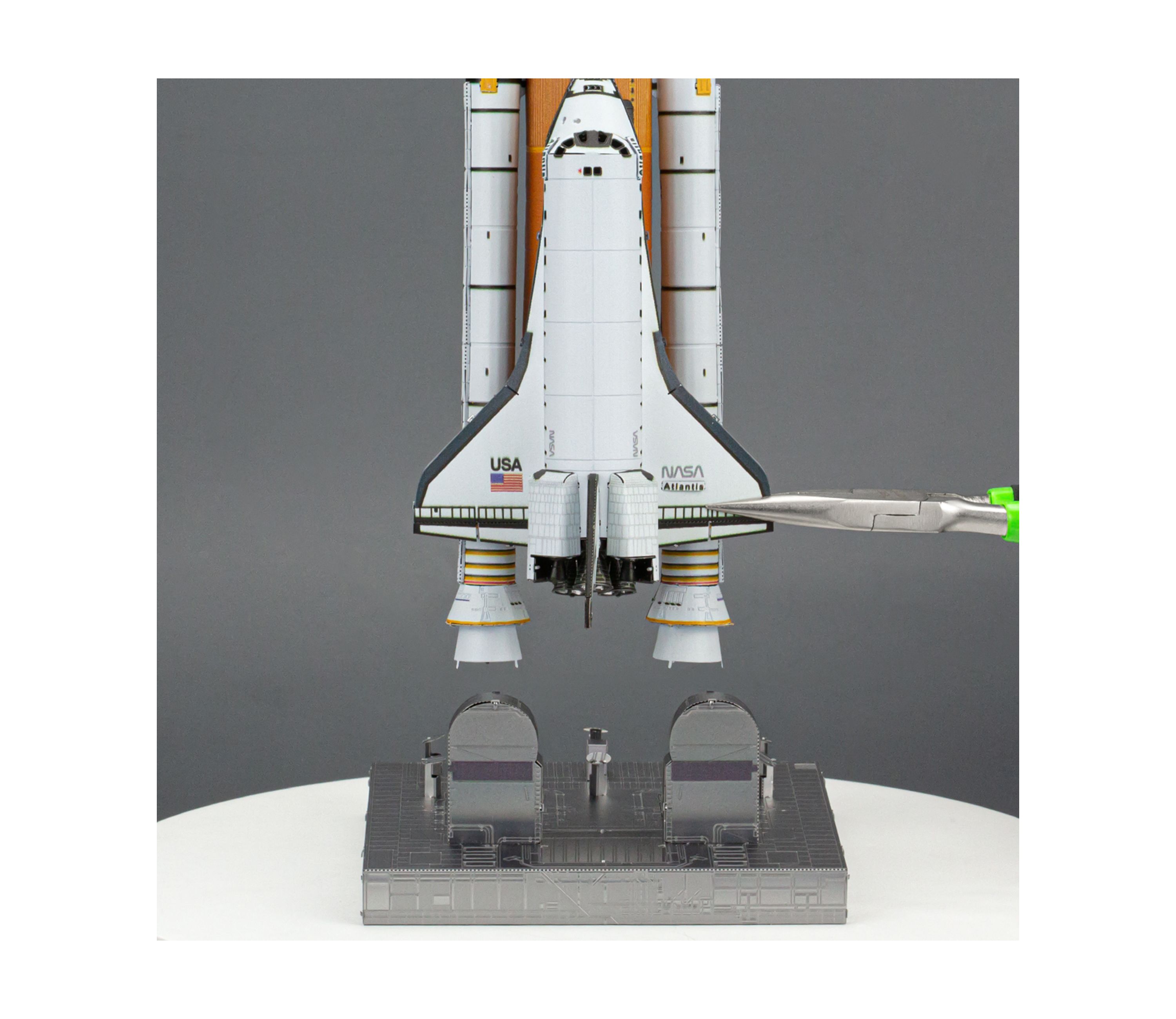 Metal Earth Premium Series ICONX 3D Metal Model Kit - Space Shuttle Launch Kit