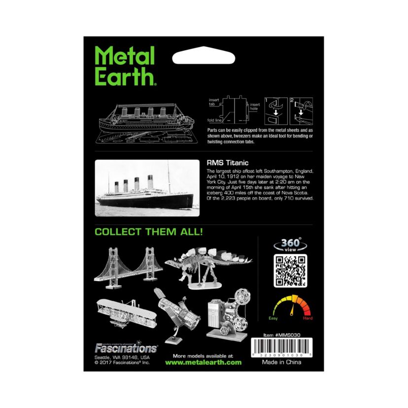 Metal Earth 3D Metal Model Kit - Titanic