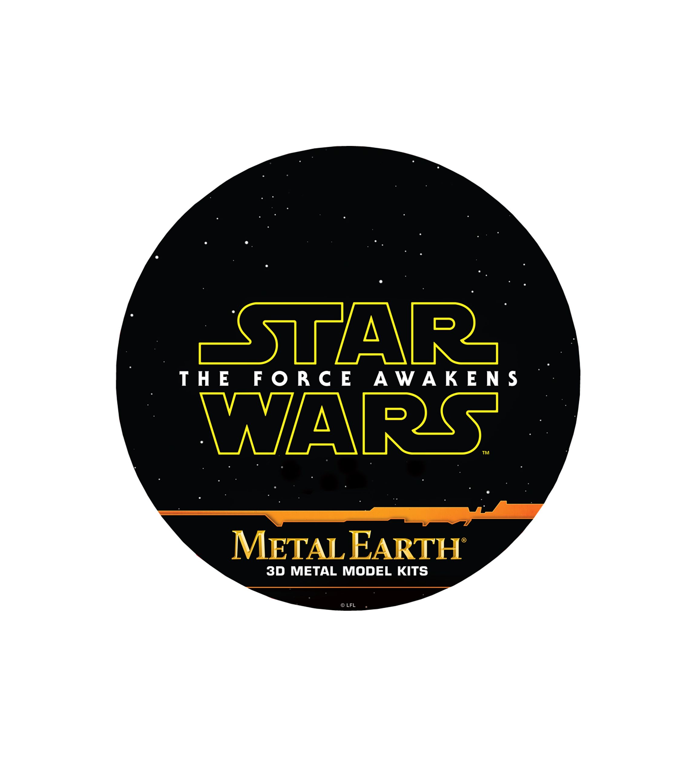 Metal Earth 3D Metal Model Kit - Star Wars Episode 7 First Order Snowspeeder