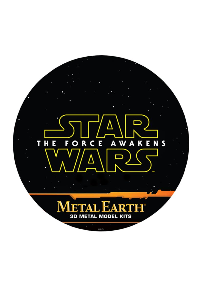 Metal Earth 3D Metal Model Kit - Star Wars Episode 7 Poe Damerons X-Wing Fighter