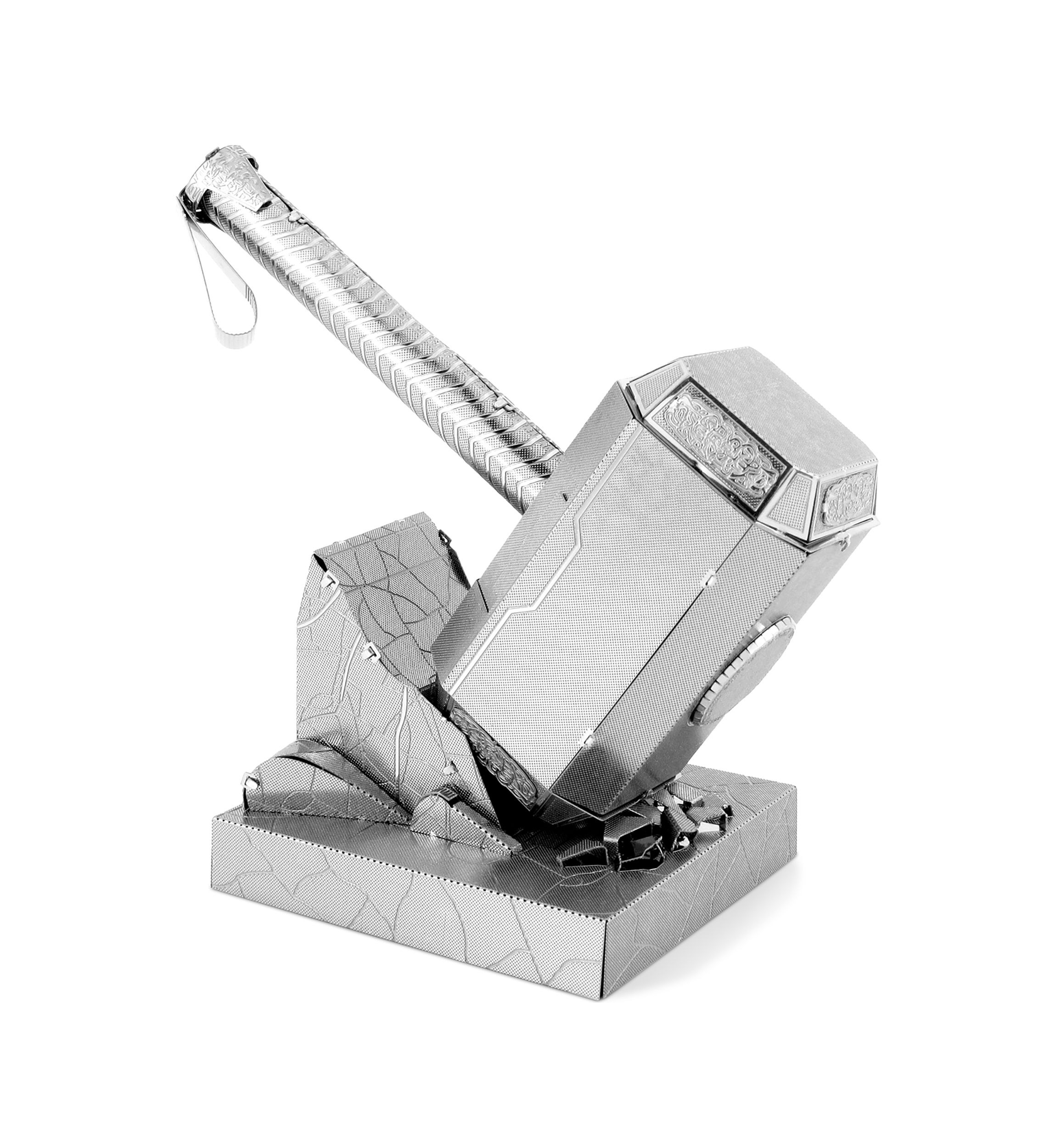 Metal Earth 3D Metal Model Kit - Marvel Avengers Mjolnir (Thors Hammer)