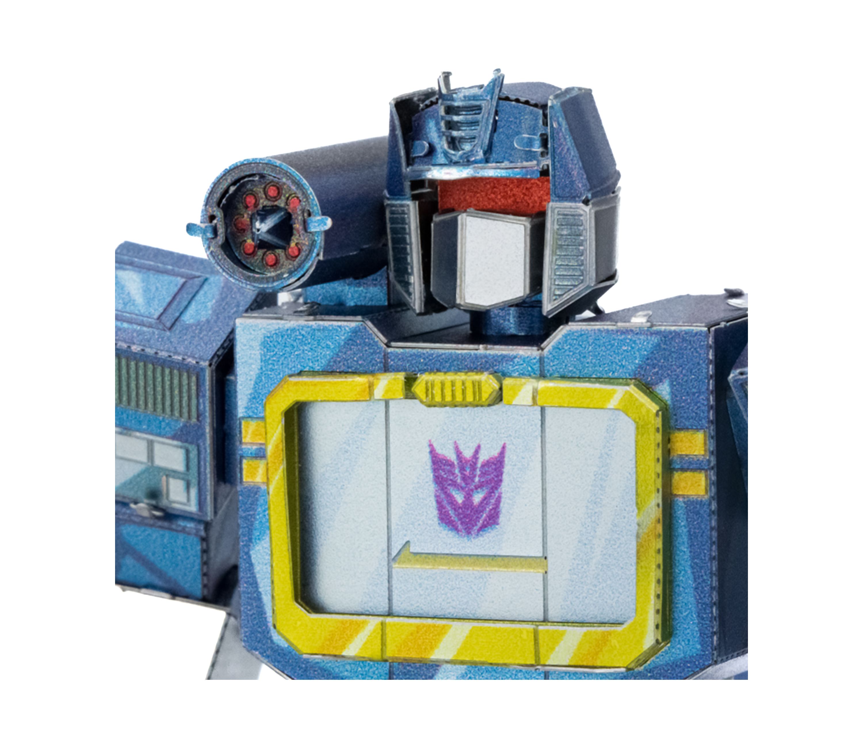 Metal Earth 3D Metal Model Kit - Transformers Color Soundwave