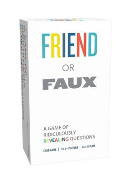 Friend or Faux Adult Party Game