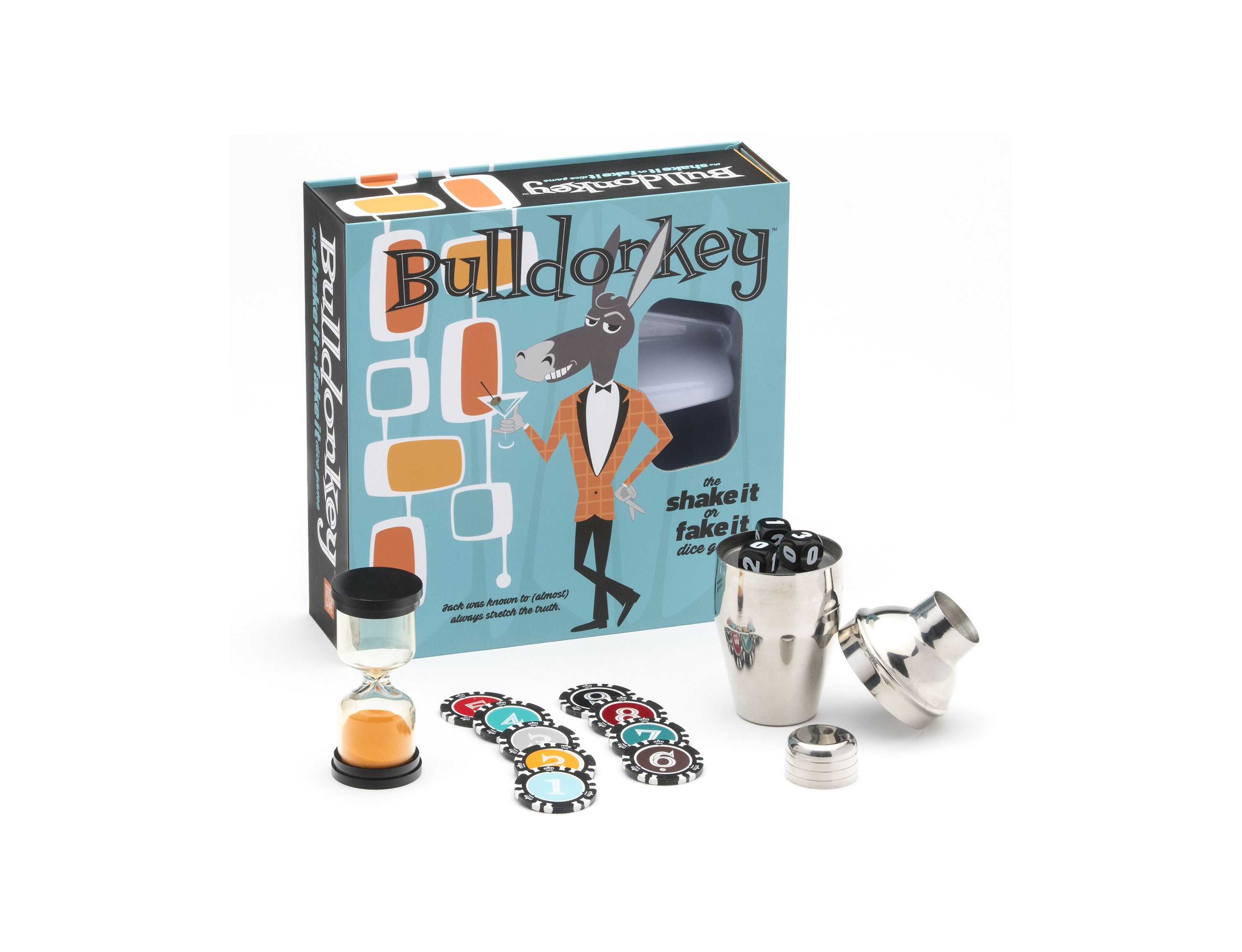 Bulldonkey - The Shake It or Fake It Dice Game