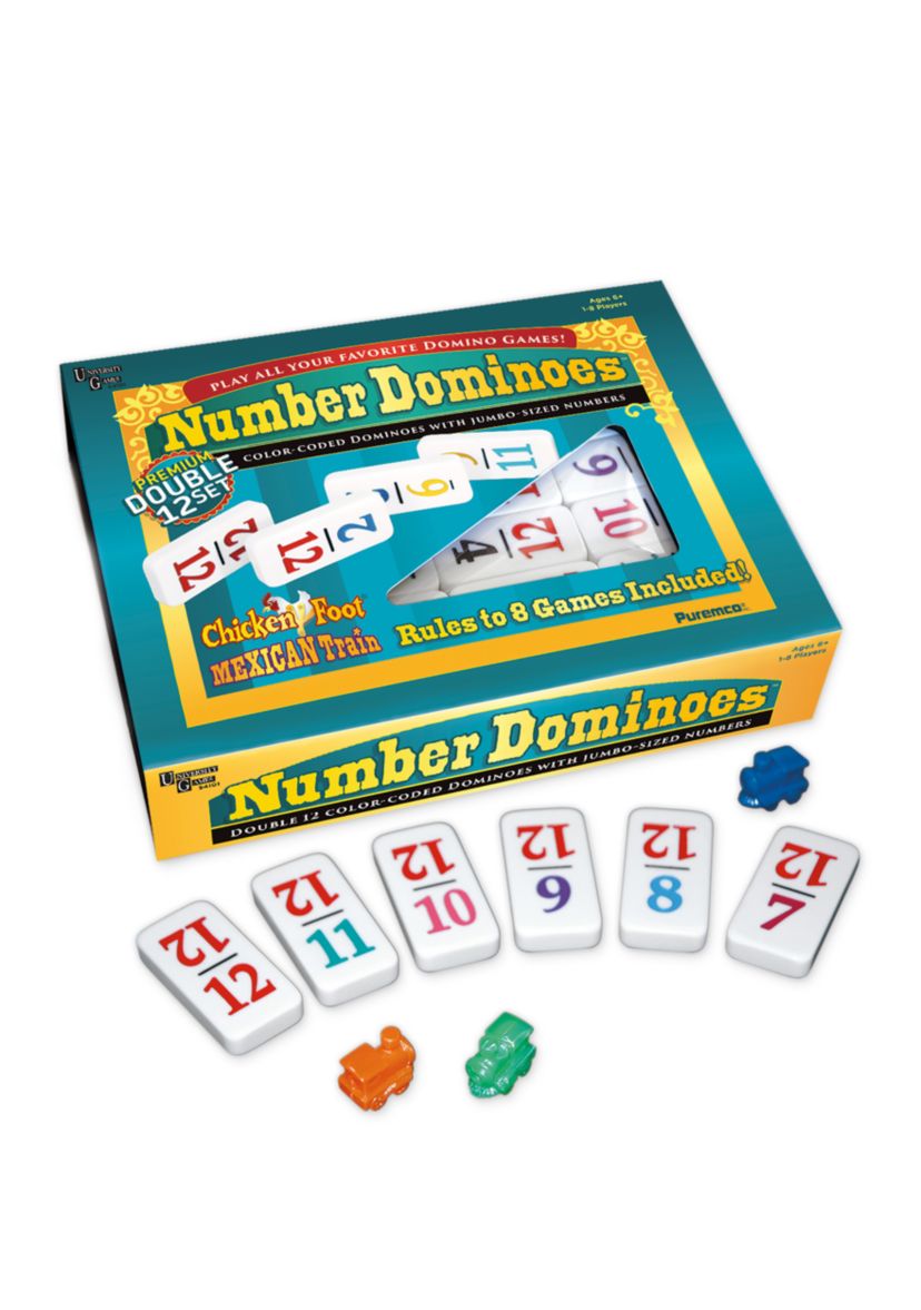 Premium Double 12 Number Dominoes Set