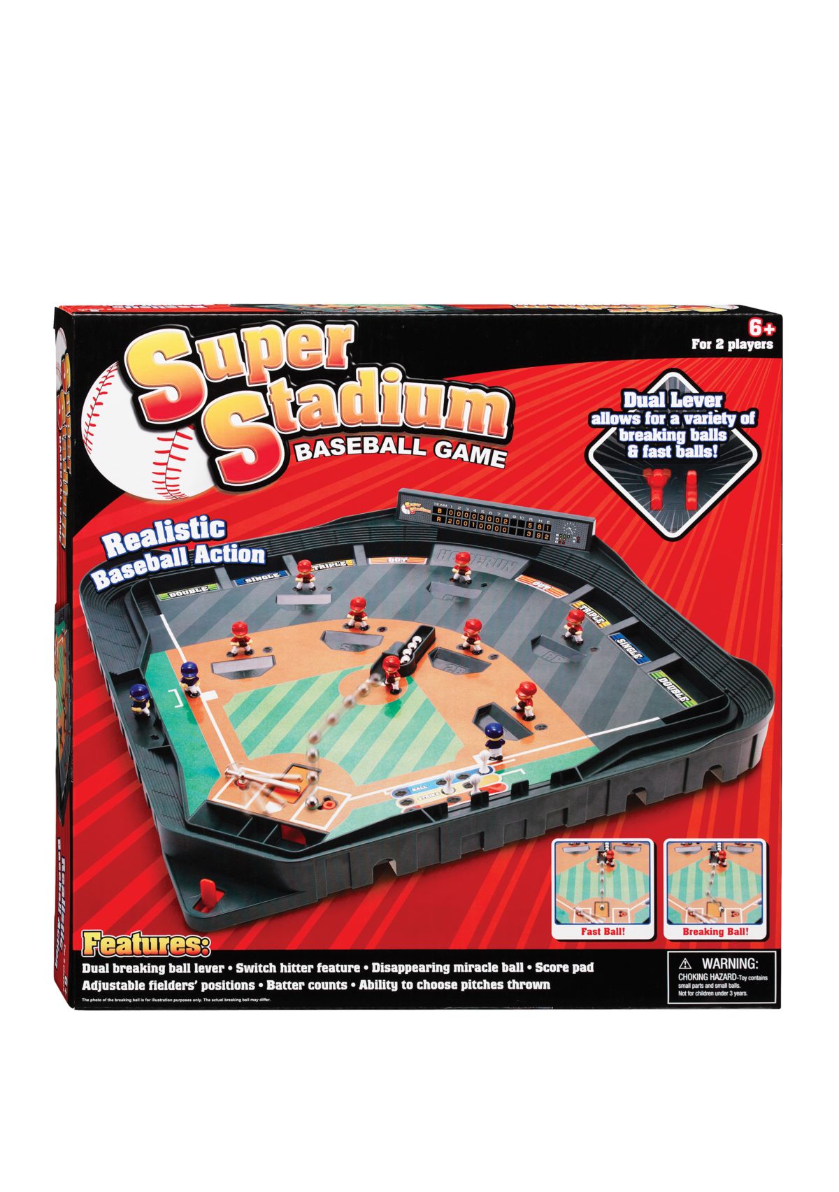Game Zone Super Stadium Baseball Family Game Belk