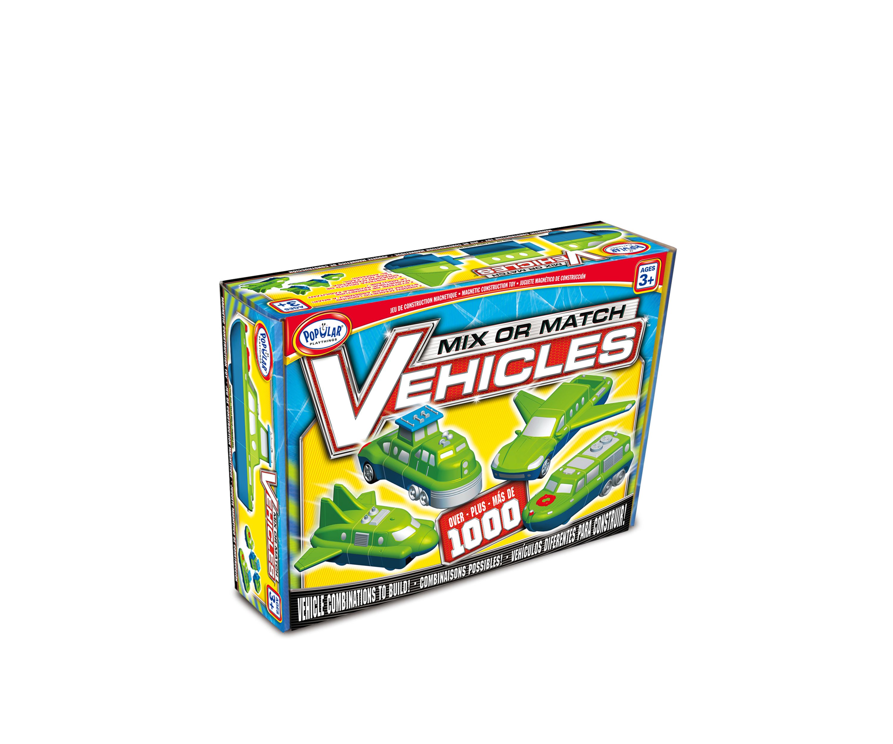 Magnetic Mix or Match Vehicles: Set #1