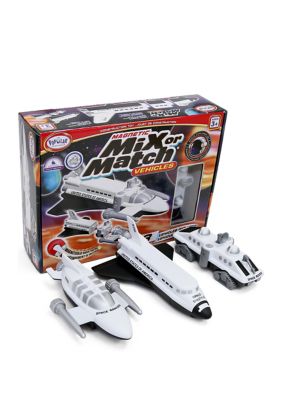 Popular Playthings Magnetic Mix or Match Vehicles: Space Explorer Set