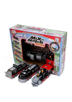 Magnetic Mix or Match Vehicles: Train Set