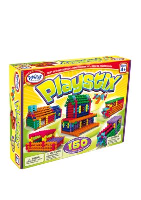 Popular Playthings Playstix Set, 150 Pieces