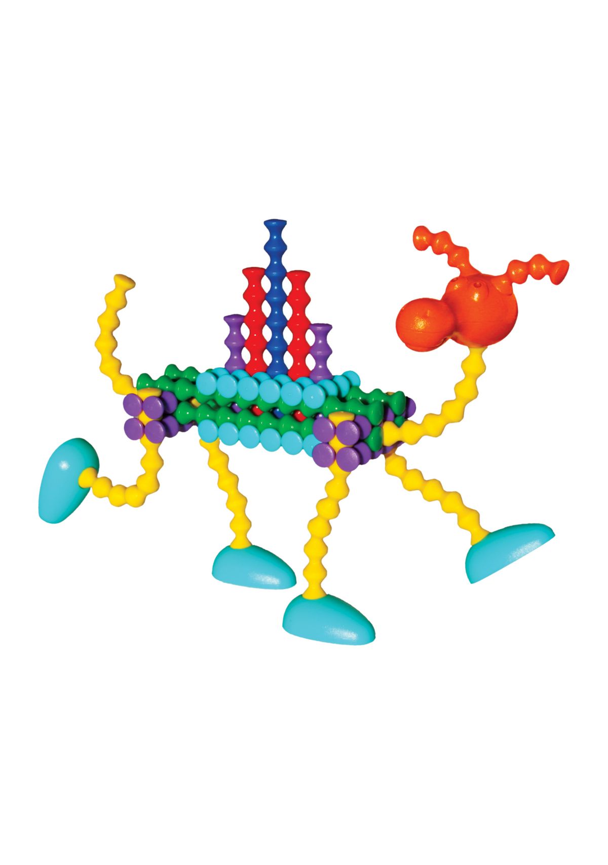 Playstix Flexible Construction Set: 68 Pieces