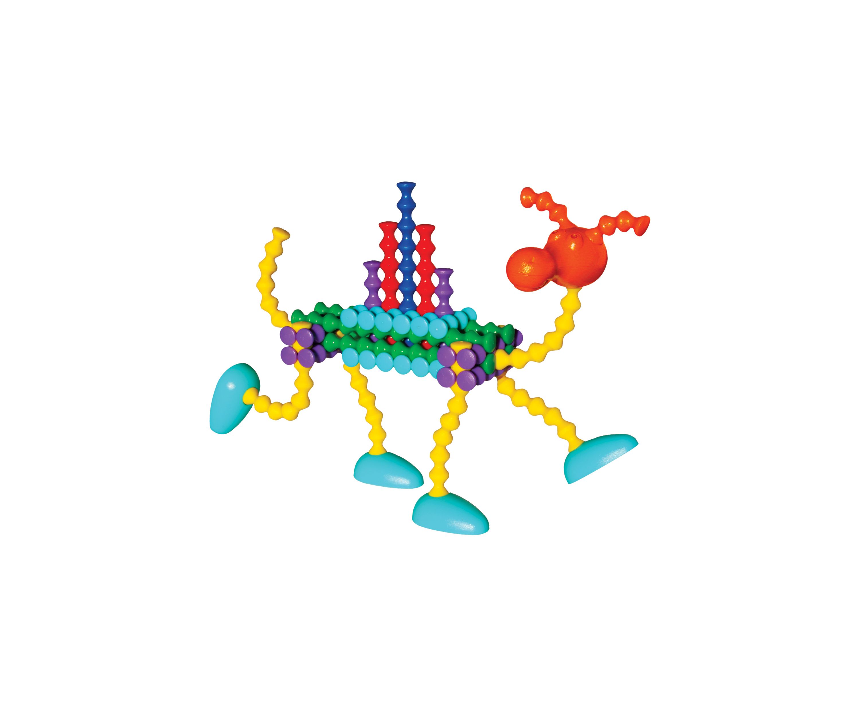 Playstix Flexible Construction Set: 68 Pieces