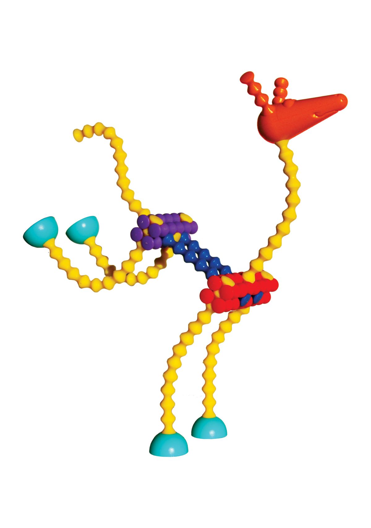 Playstix Flexible Construction Set: 68 Pieces